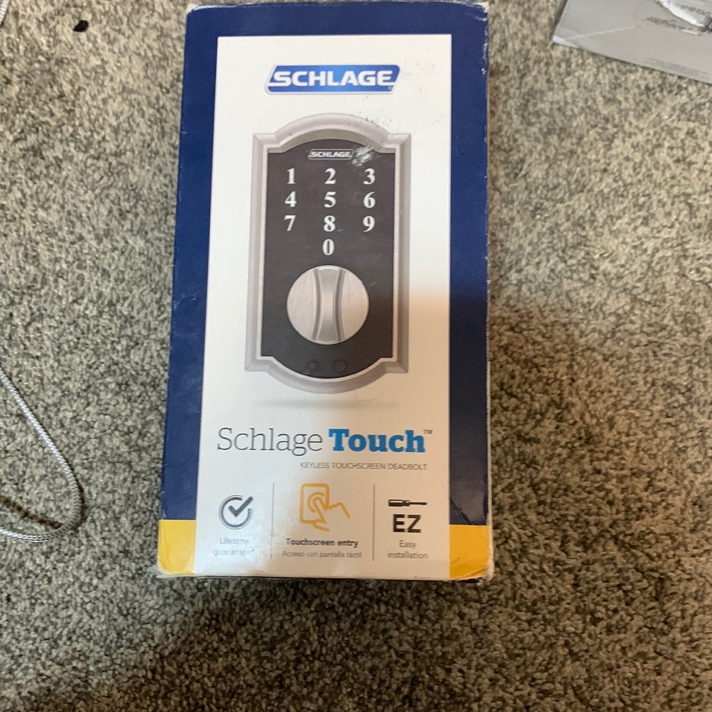 SCHLAGE,
 Touch